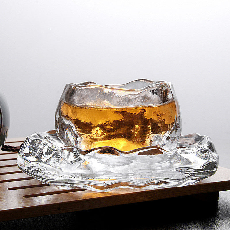 handmade glass cup
