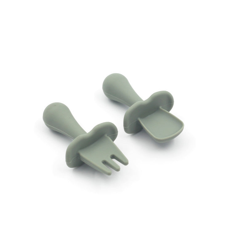 Short handle baby utensils
Baby food supplement tableware