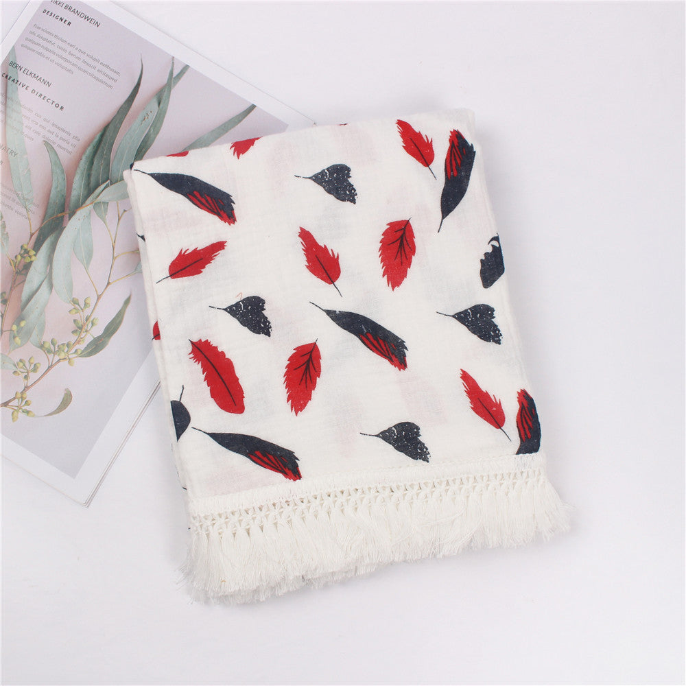 Children’s Cotton Tassel Blanket
