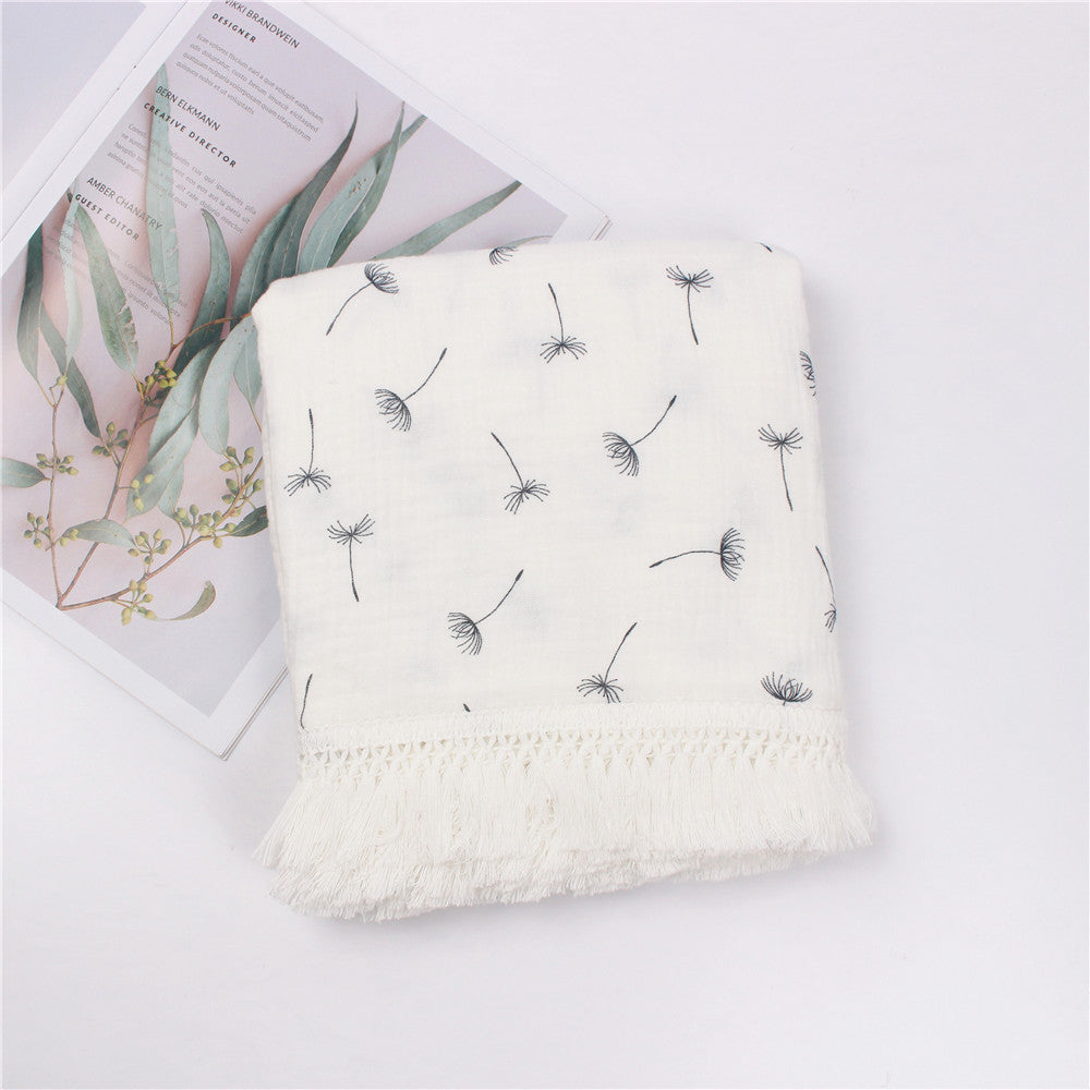 Children’s Cotton Tassel Blanket