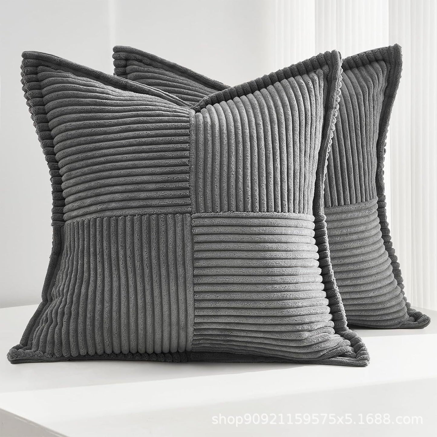 Decorative throw pillow covers