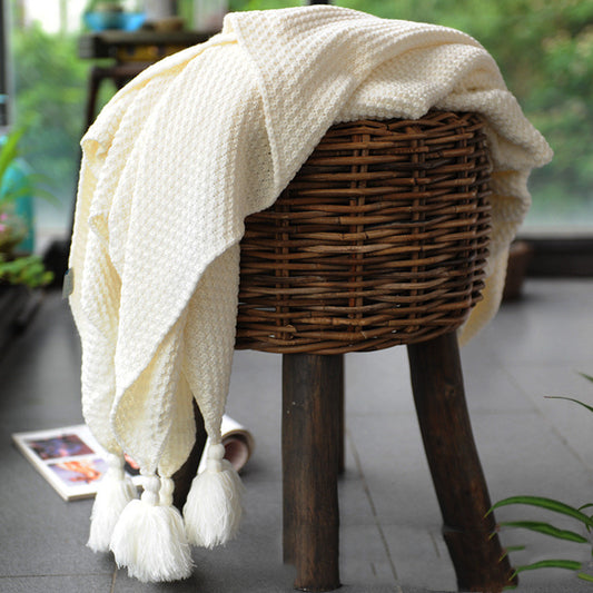Nordic Knitted Blanket