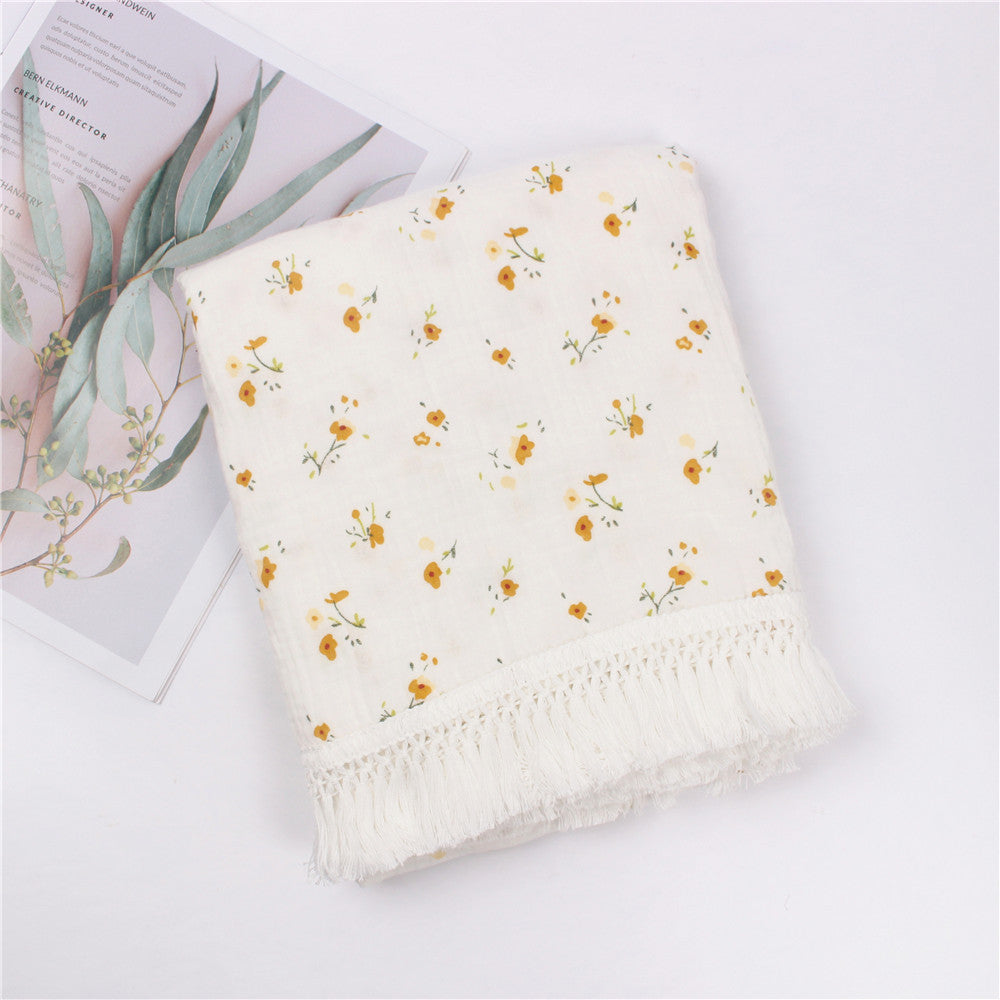 Children’s Cotton Tassel BlanketChildren’s Cotton Tassel Blanket
