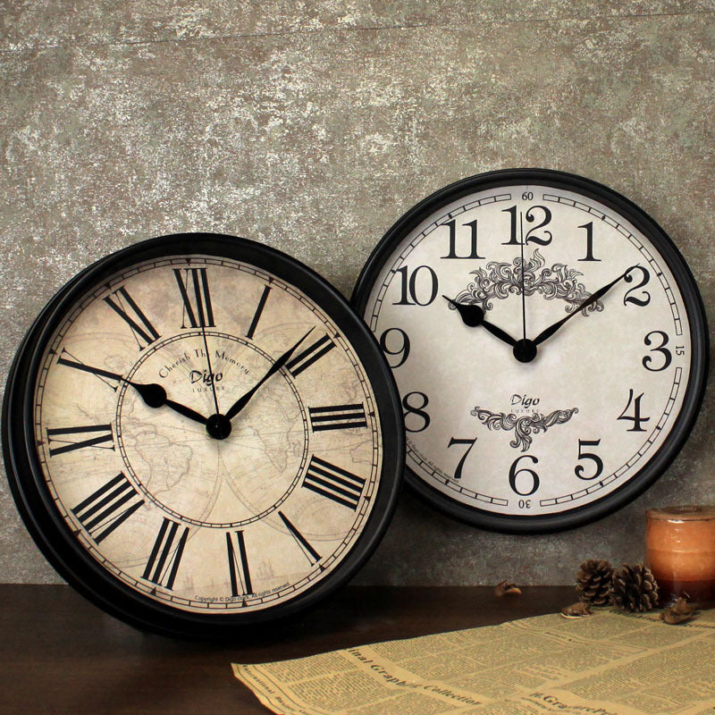 metal wall clock