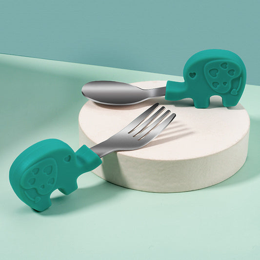 Kids learning tableware
Stainless steel baby cutlery