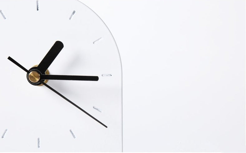 iron wooden base clocks