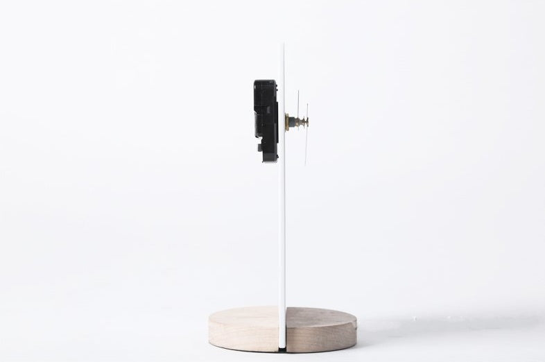 iron wooden base clocks