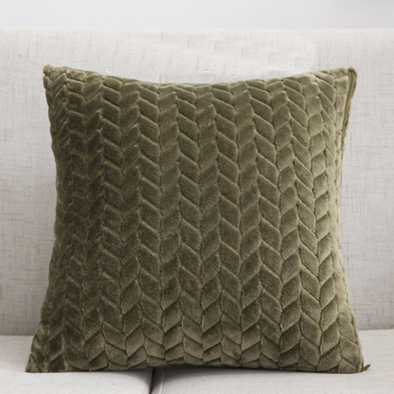 Solid Color, Soft & Minimalist Cushion Case - AVENWU