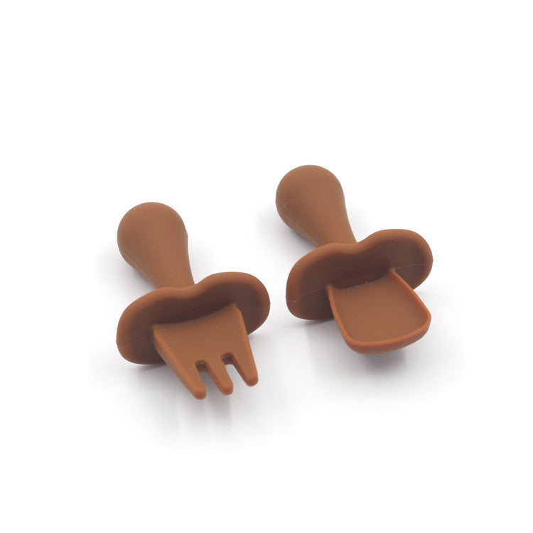 Short handle baby utensils
Baby food supplement tableware