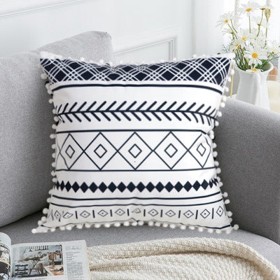 Bohemian-Inspired Decorative Throw Pillow – Ethnic Pattern Cushion for Sofa & Bed - AVENWU