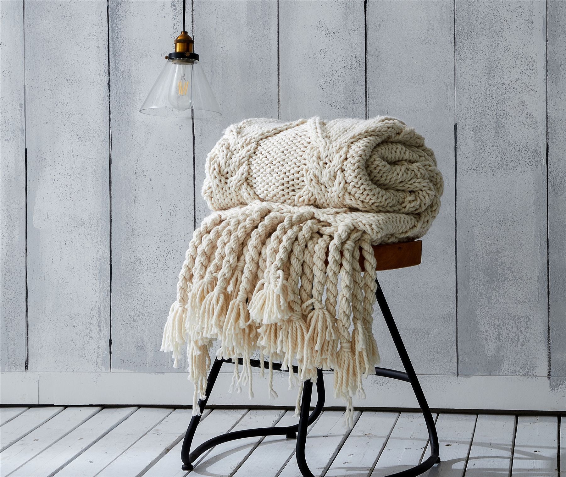 Handmade Knitted Blanket