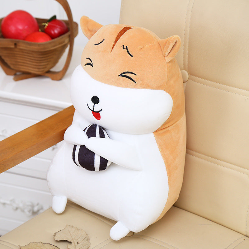 Plush doll cushion