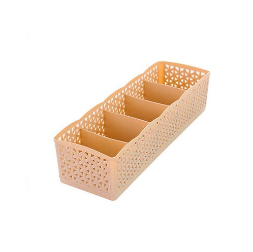Stackable 5-Cell Drawer Organizer