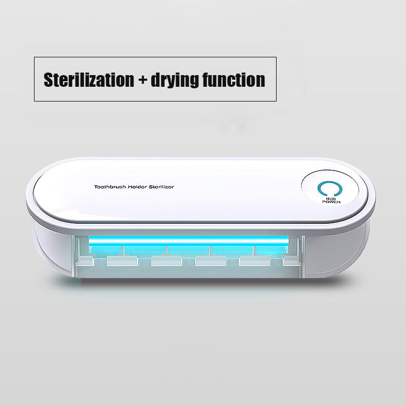 Toothbrush sanitizer holder