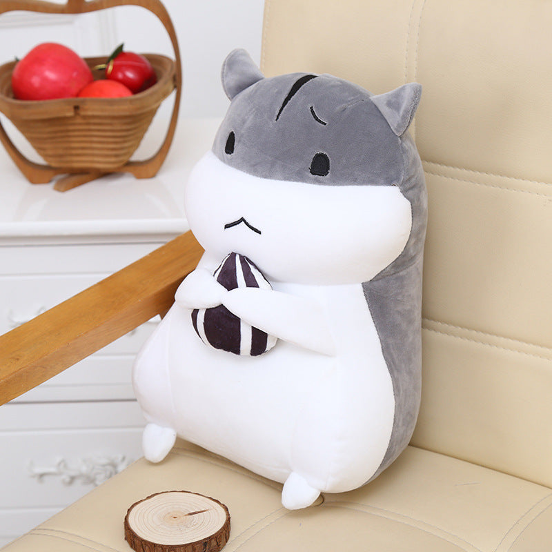 Plush doll cushion