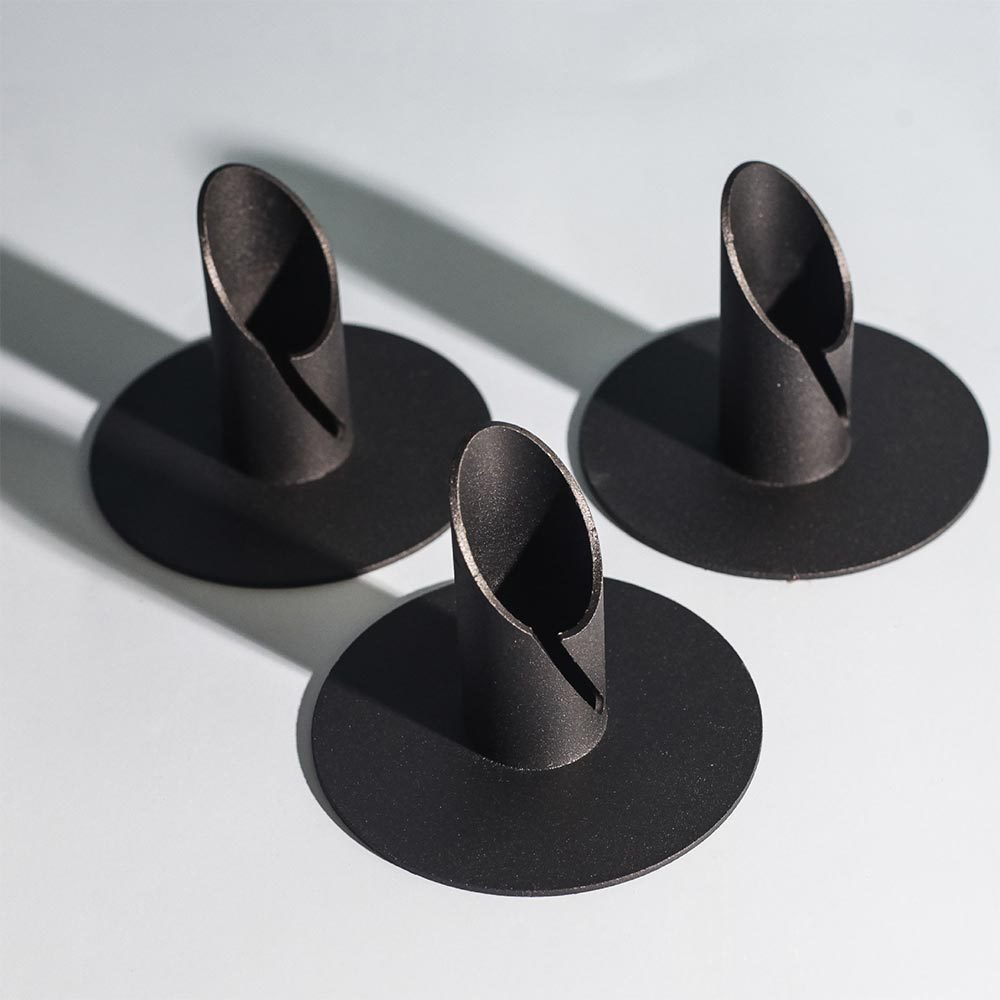 metal candle holder décor