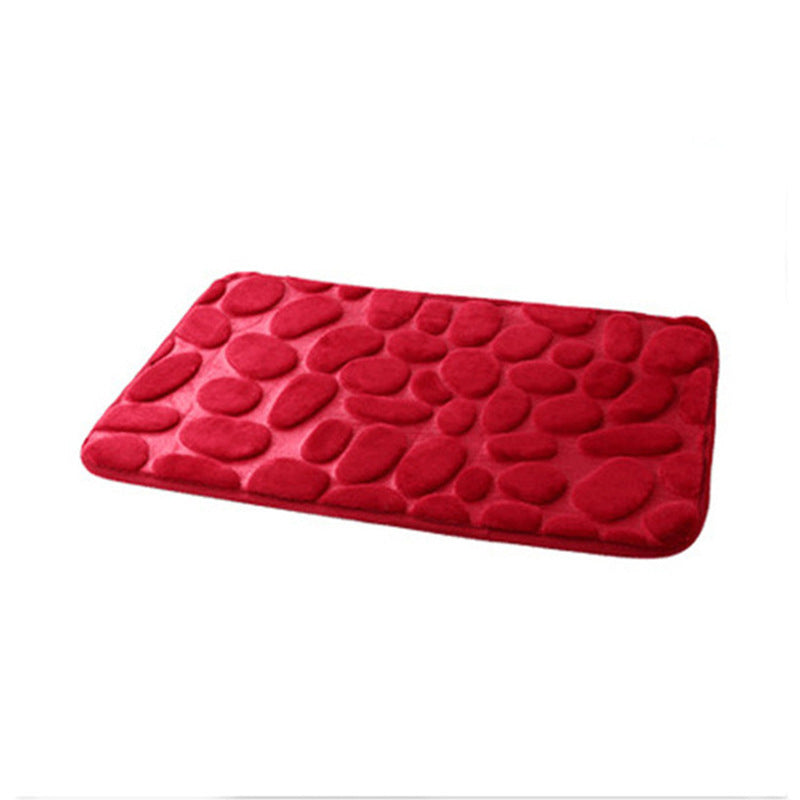 Bathroom Absorbent Floor Mats Bathroom Non-slip Mats Home Kitchen Mats Bedroom - AVENWU