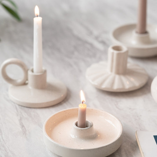 ceramic candle holder