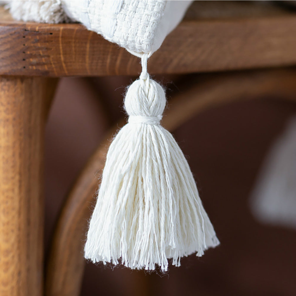 Ethnic Tassel Cushion