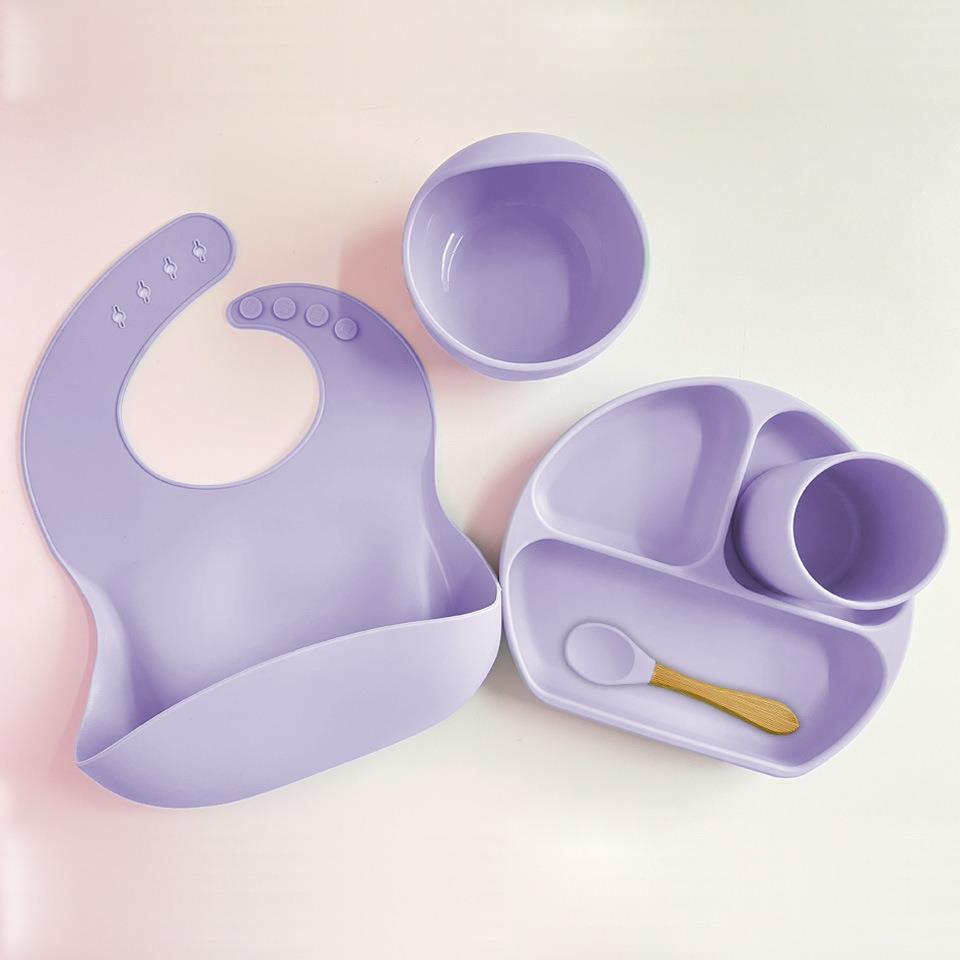 Silicone baby dinner plate
Baby feeding bowl and spoon