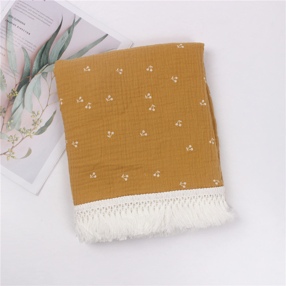 Children’s Cotton Tassel Blanket