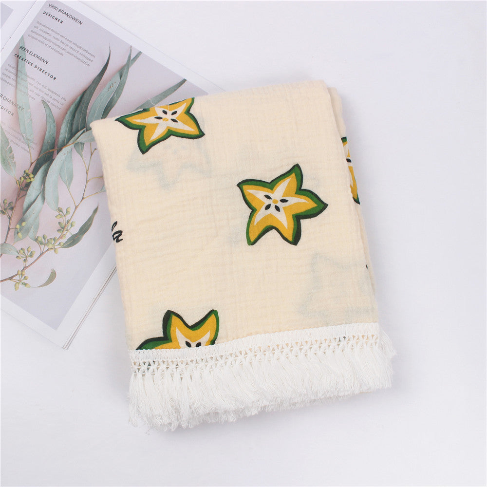 Children’s Cotton Tassel Blanket