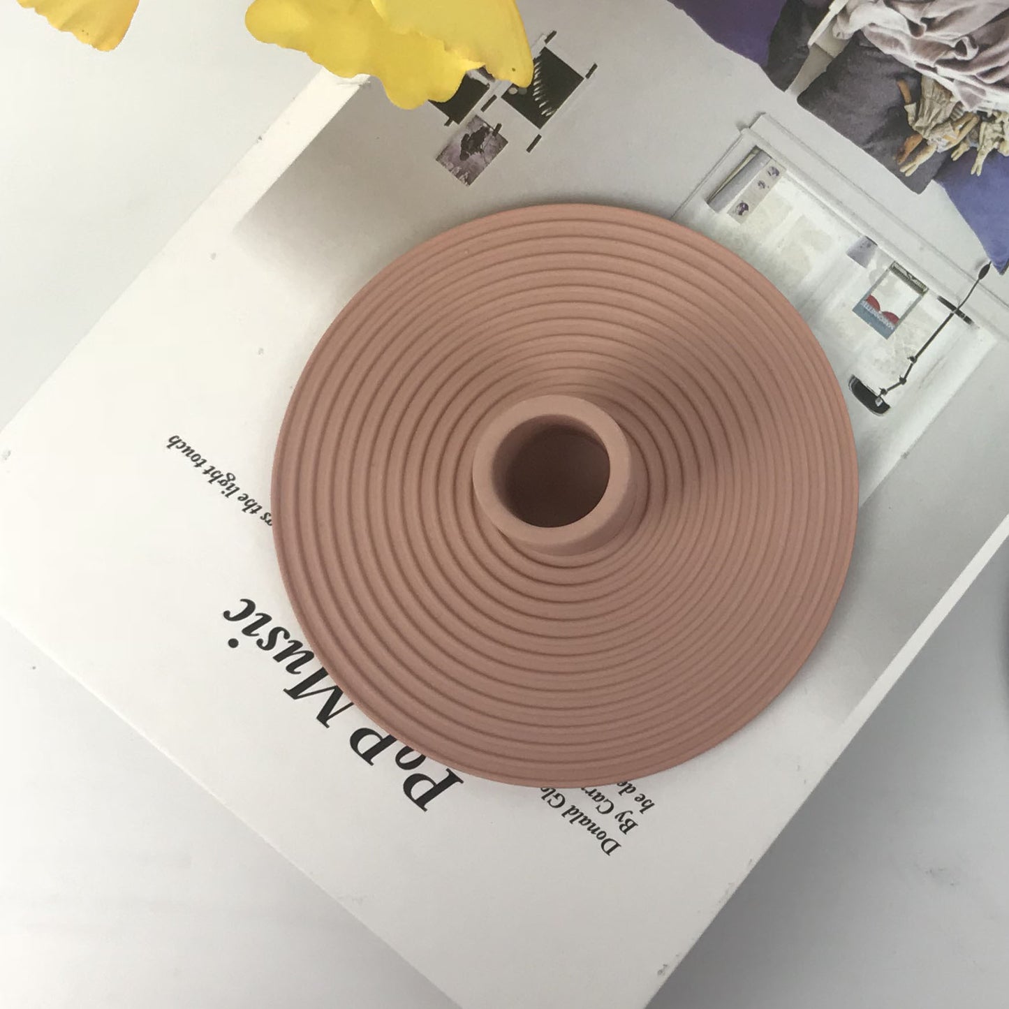 ceramic candle holder
