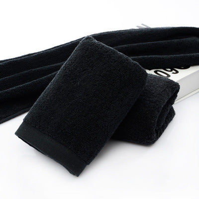 Striped Cotton Bathroom Towels
Soft Absorbent Black Towels