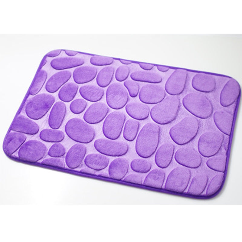 Bathroom Absorbent Floor Mats Bathroom Non-slip Mats Home Kitchen Mats Bedroom - AVENWU