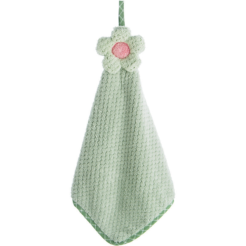 Hand Towel with Hanging Loop
Kitchen and Bathroom Towel