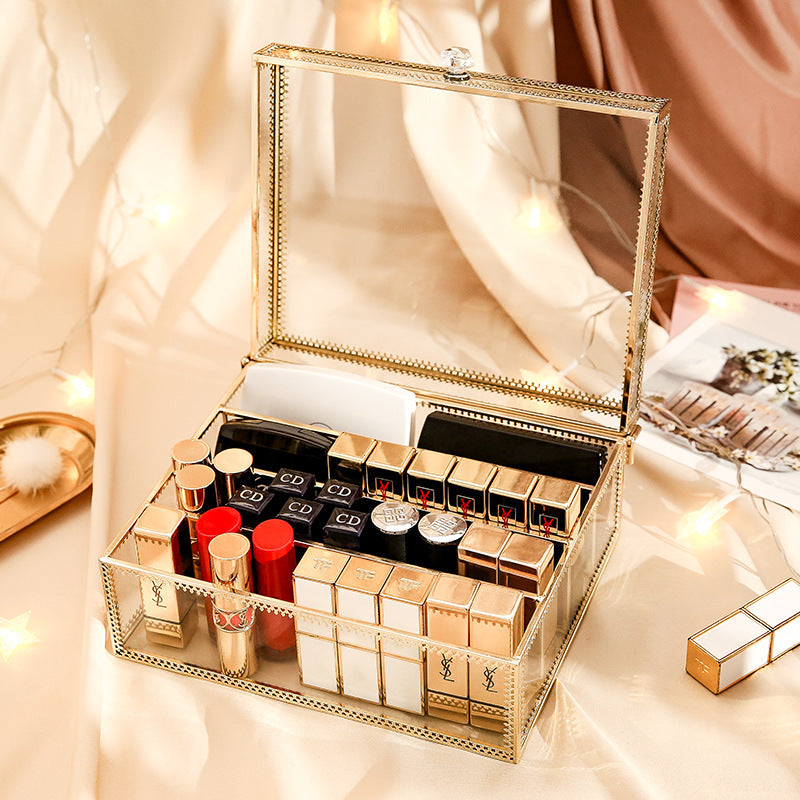 compact cosmetic storage box