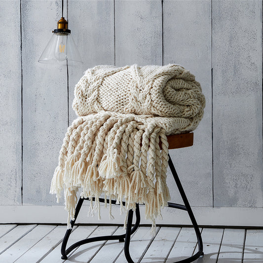 Handmade Knitted Blanket