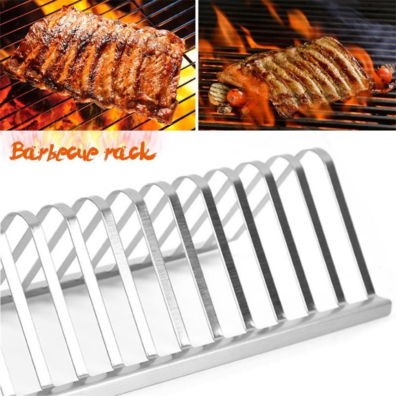 Smoking rib stand