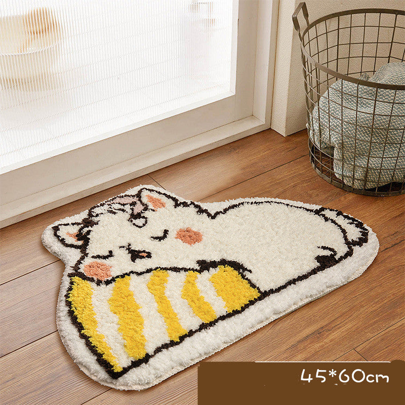 Non-slip bath mat