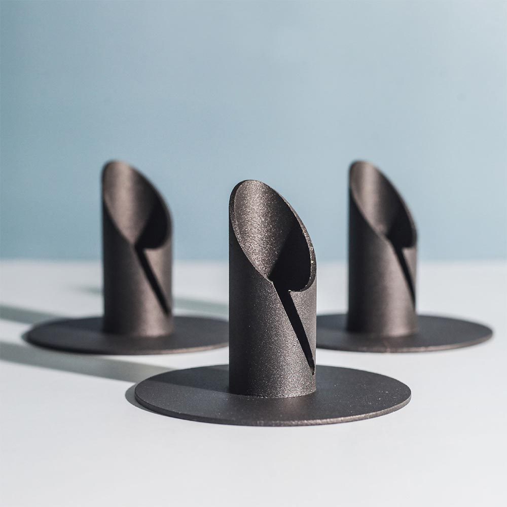 metal candle holder décor