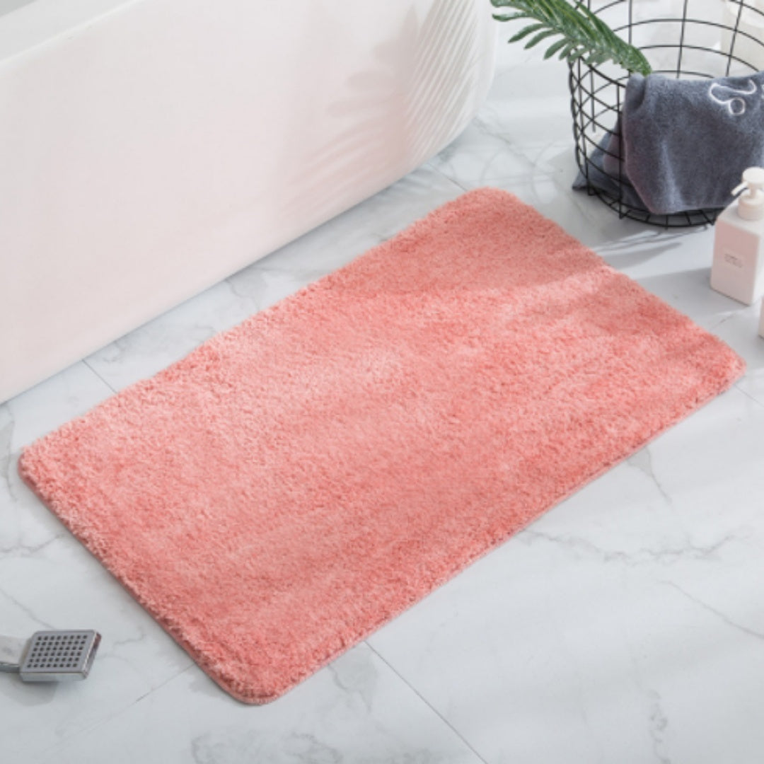 Soft bathroom mat