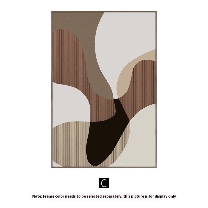 sofa background wall art