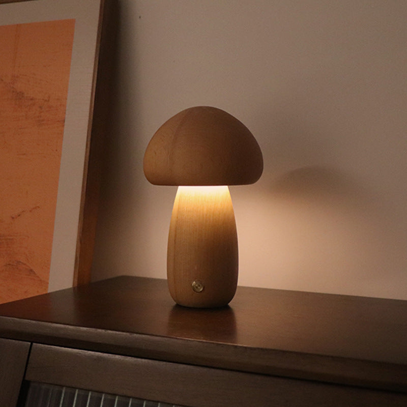 Mushroom LED Night Light – Touch Bedside Lamp - AVENWU