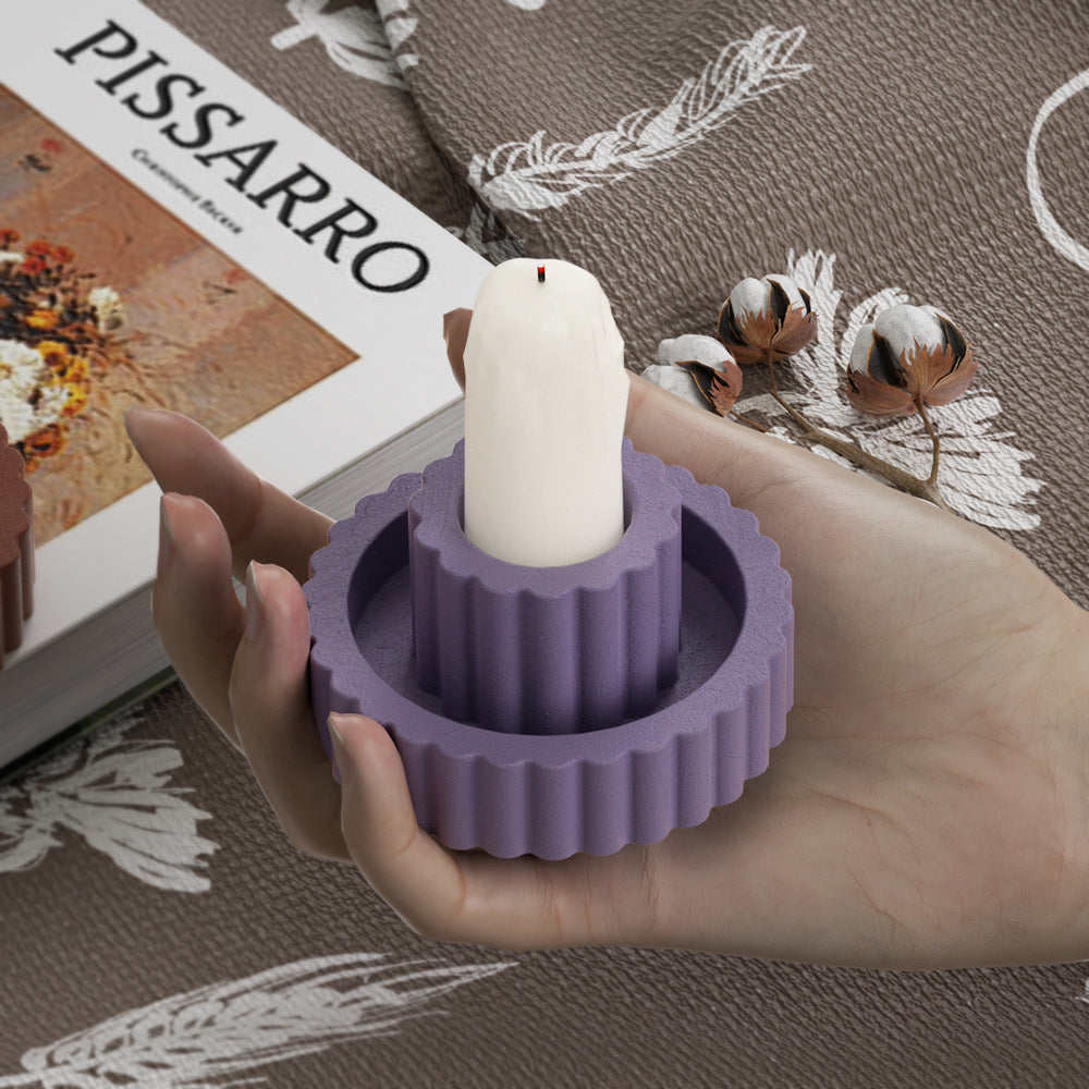 candle holder silicone