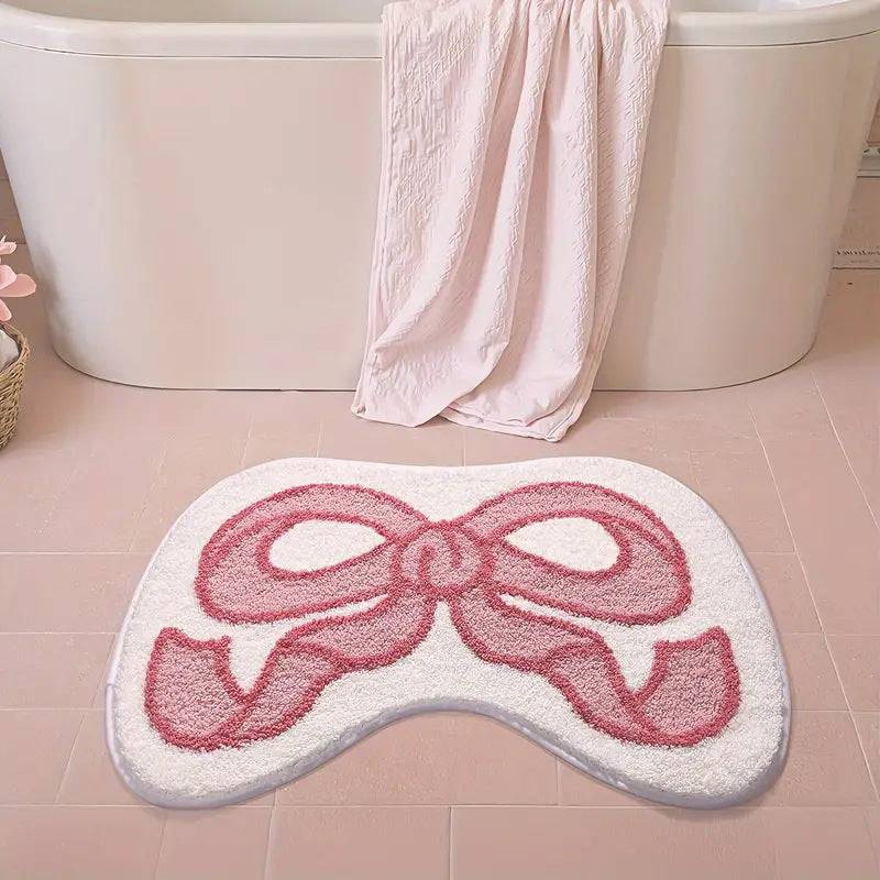 Fashion bathroom floor mat