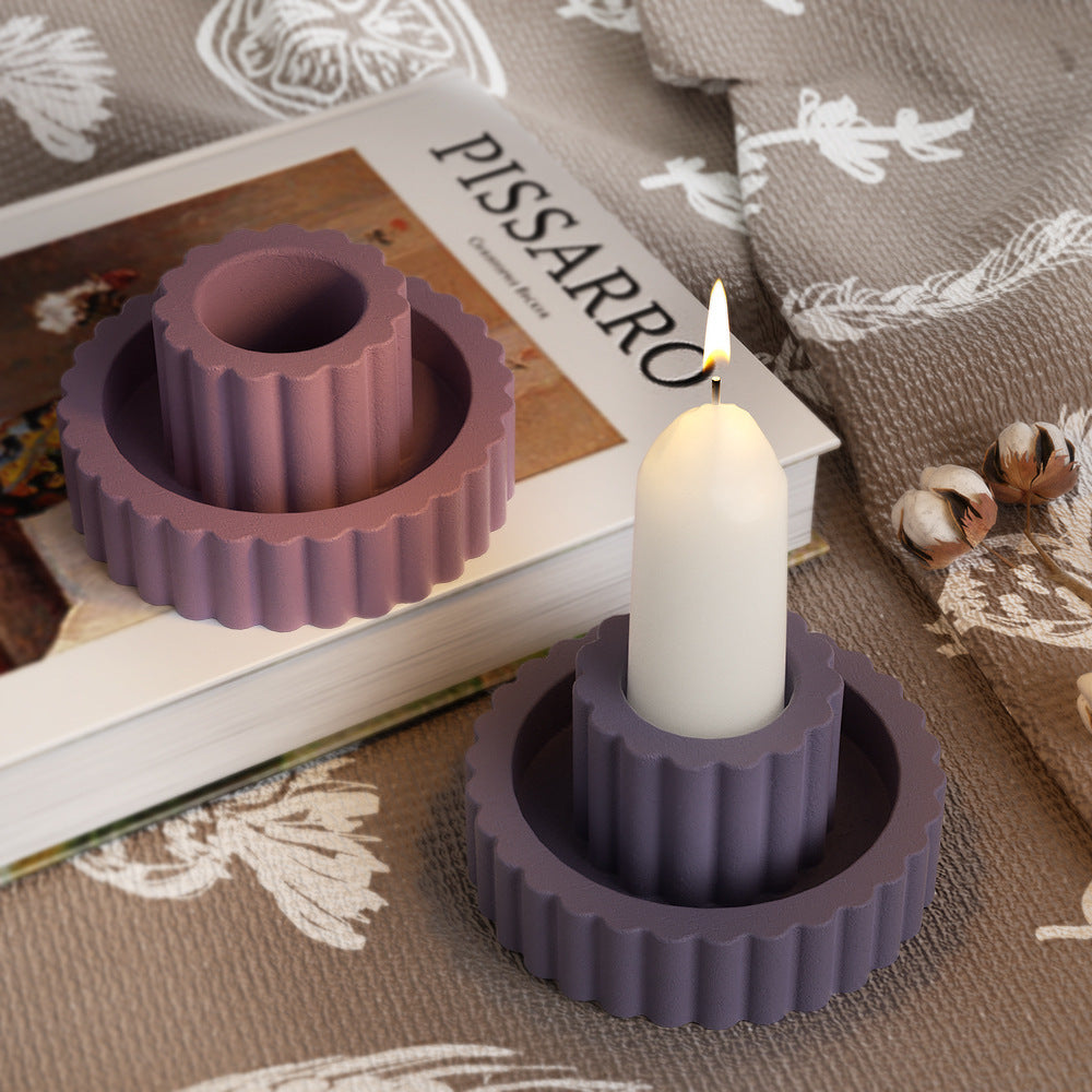 candle holder silicone candle holder silicone