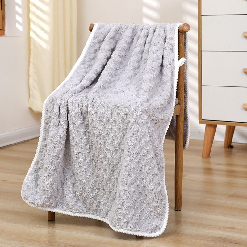 Soft Absorbent Cloud Towel
Quick-Dry Household Bath Towel