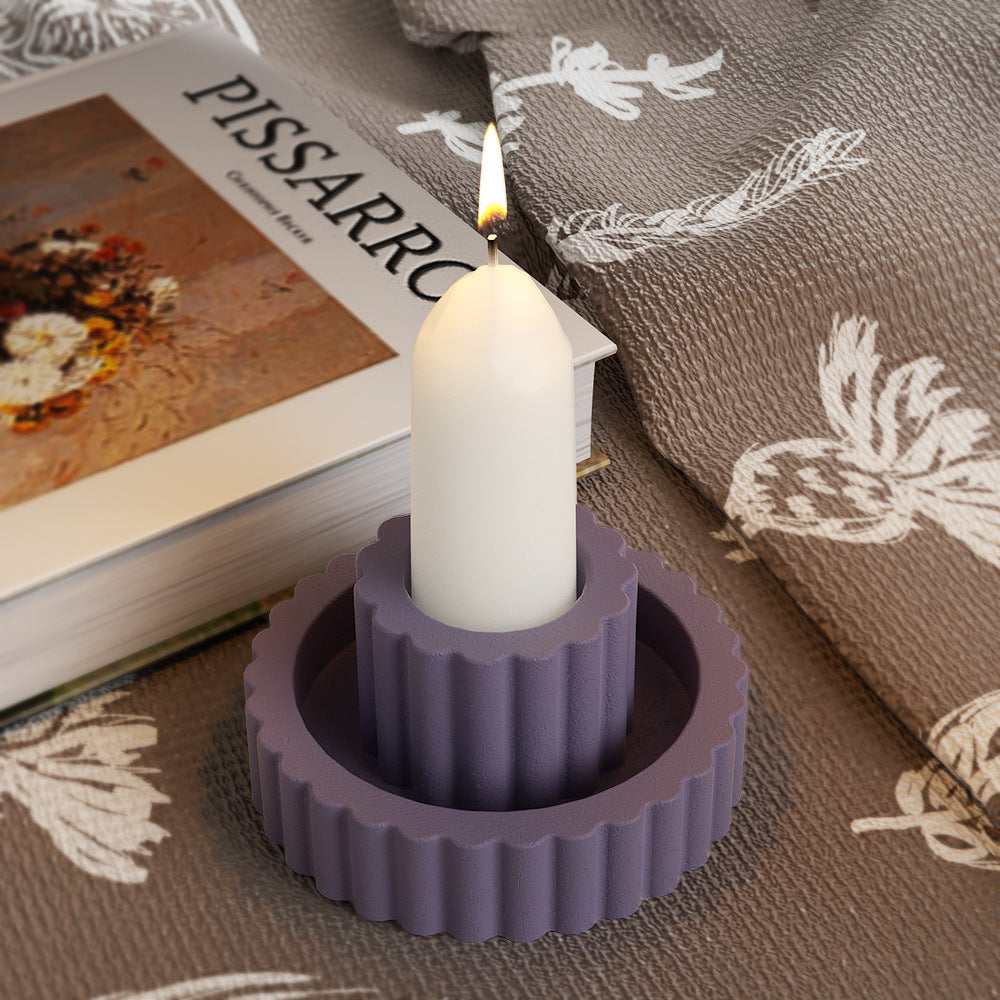 candle holder silicone