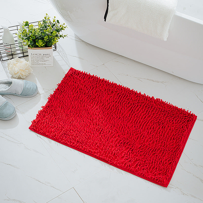 Water absorbing bath mat