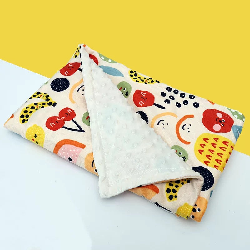 Flannel fleece baby blanket
Flamingo swaddle wrap