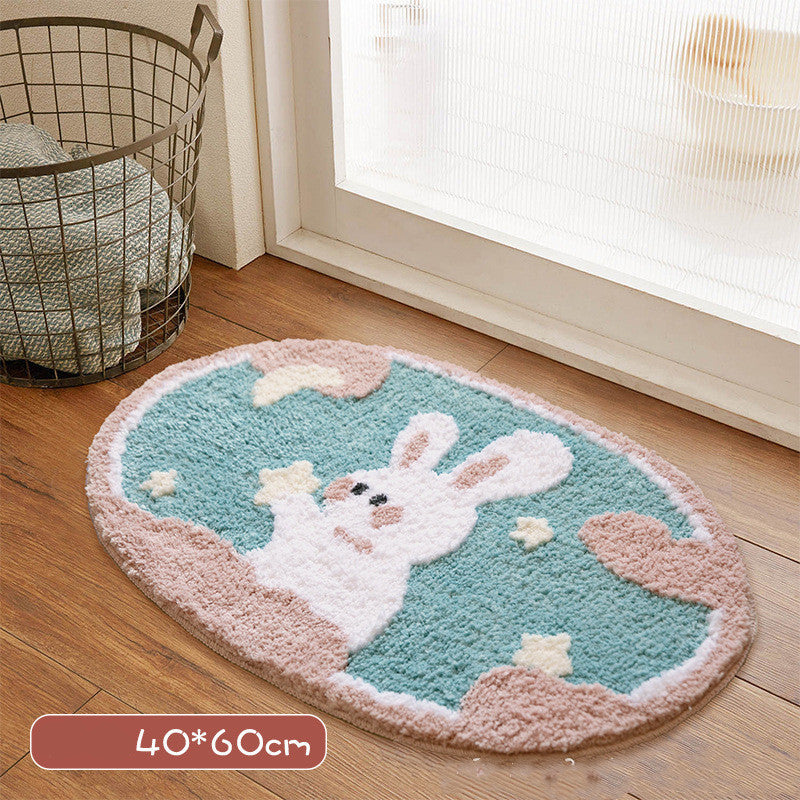 Non-slip bath mat