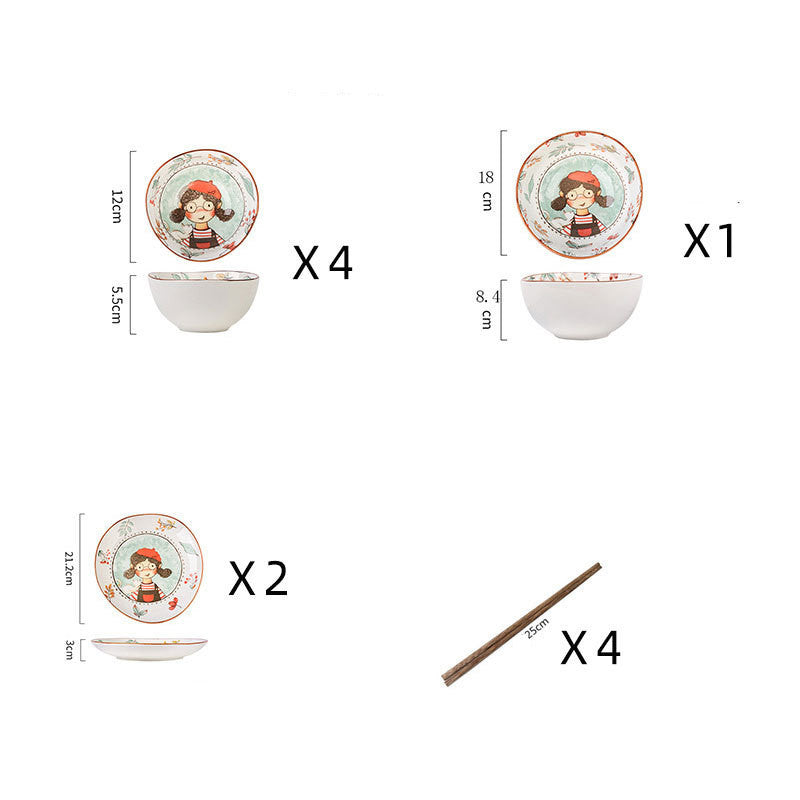 rice plate set