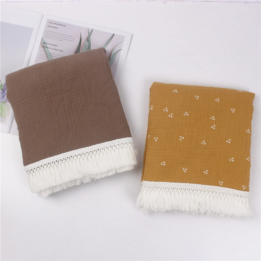 Children’s Cotton Tassel Blanket