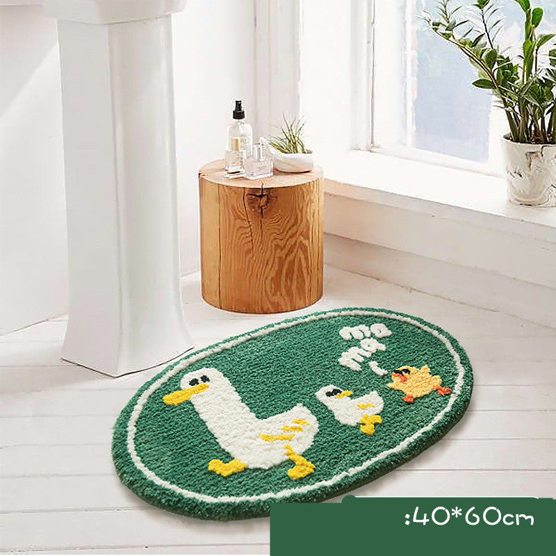 Non-slip bath mat