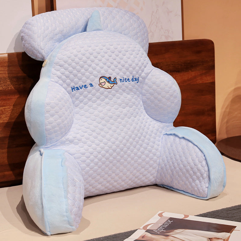 Bed backrest support